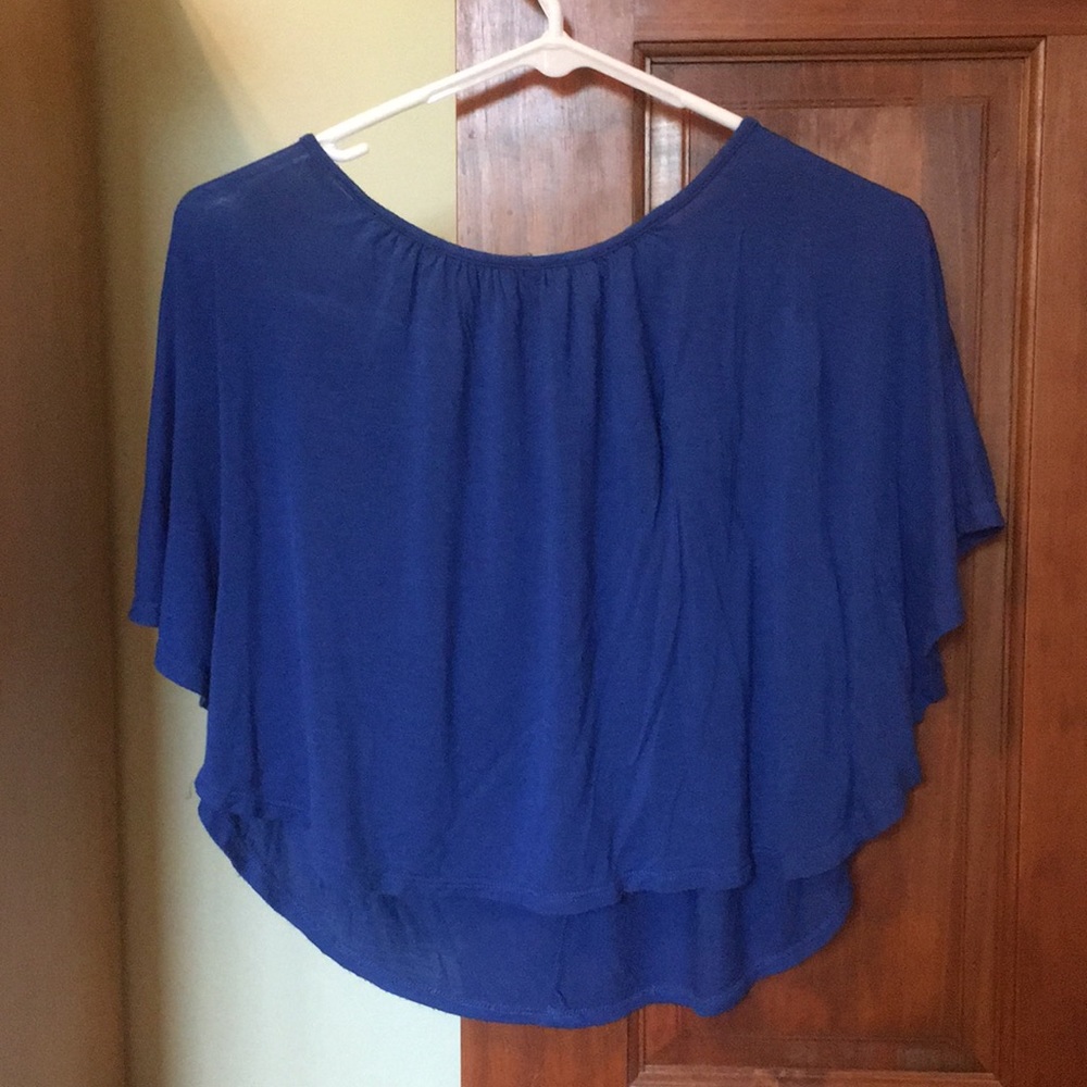 Loose, Patterned Back Blouse